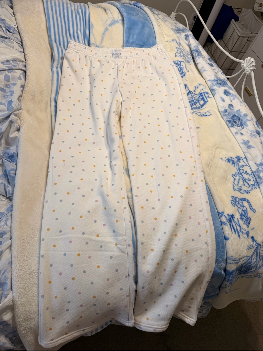 PARKE funfetti pants size medium from 2026 birthday drop